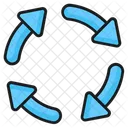 Recycle Repeat Arrow Icon