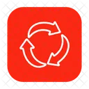 Recycle Arrow Environment Leaf Icon