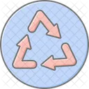 Recycle Arrow Lineal Color Icon Icon
