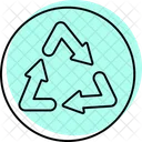 Recycle Arrow Circular Icon