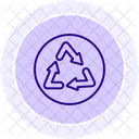 Recycle Arrow Color Circle Icon Icon