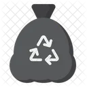 Recycle Bag Trash Bin Icon