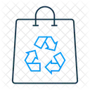 Recycle Bag Ecological Bag Paper Bag Icon