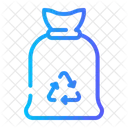Recycle Plastic Bag Sustainability Icon