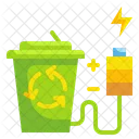 Recycle Battery Energy Recycle Battery Technoloy Icon