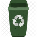Recycle Bin Zero Waste Think Green Icon