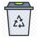 Recycle Bin Waste Sorting Recycling Container アイコン
