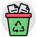 リサイクルビン、ゴミ箱、ごみ箱 アイコン