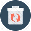 Dustbin Recycle Bin Garbage Container Icon