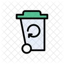 Basket Recycle Garbage Icon