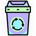 Recycle Bin Trash Plastic Icon