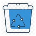 Recycle Bin Garbage Ecology Icon