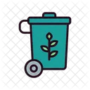 Bin Garbage Recycling Icon