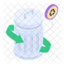 Recycle Bin Eco Recycling Garbage Recycling Icon