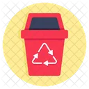 Recycle Bin Wastebin Dustbin Icon