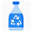 Recycle Bottle Trash Bin Icon