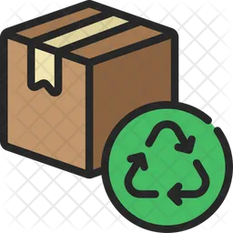 Recycle Cardboard  Icon