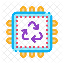 Recycle Chip  Icon