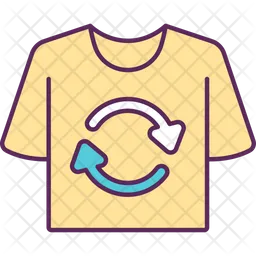 Recycle clothing  Icon