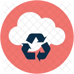 Recycle cloud  Icon