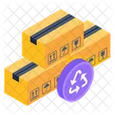 Parcel Recycling Package Recycling Recycle Delivery Icon