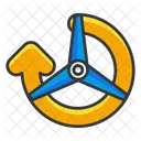 Recycle Energy Fan Icon