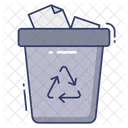 Recycle Garbage Dustbin Trash Icon