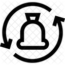 Recycle Balloon Banner Icon