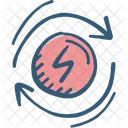 Energy Consumption Flash Icon