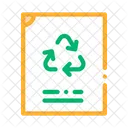 Recycle Label  Icon
