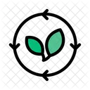 Green Leaf Energy Icon