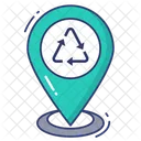Recycle Map Recycle Location Map Icon