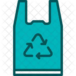 Recycle Plastic Bag  Icon