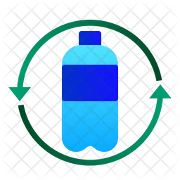 Recycle plastic bottle  Icon