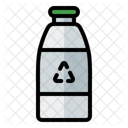 Recycle Plastic Bottle  Icon