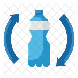 Recycle Plastic Bottle  Icon