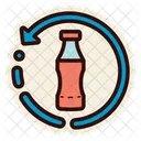 Recycle Plastic Bottle  Icon