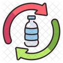 Recycle plastics  Icon