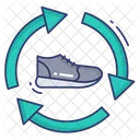 Recycle Shoe  Icon