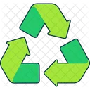 Recycle Green Sign Icon