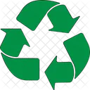 Recycle Symbol Green Icon