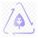 Ecology And Environment Ecology Recycle Symbol Icon