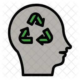 Recycle Thinking  Icon