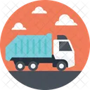 Garbage Truck Recycling Icon