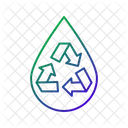 Recycle Water Water Drop Water Icon