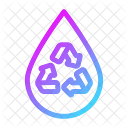 Recycle Water  Icon