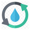 Recycle Water Water Recycle Icon