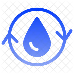 Recycle Water  Icon