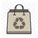 Recycled bag  Icon