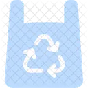 Recycled Plastic Bag Icon